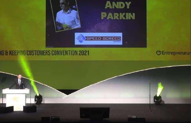 National Entrepreneur Awards 2021 Andy Parkin